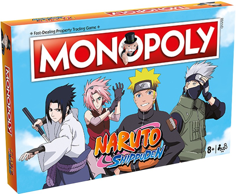 Настольная игра (8+) Naruto Shippuden Monopoly (5036905038690)