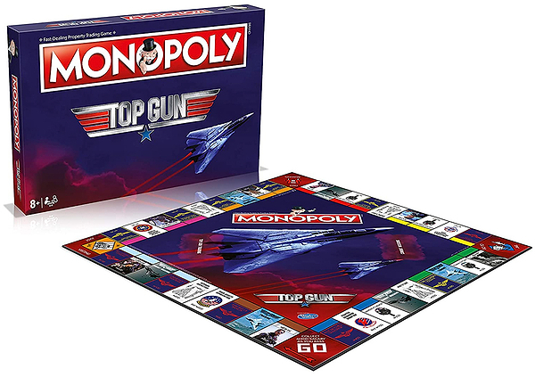 Фото - Настольная игра (8+) Winning Moves TOP GUN Monopoly (WM00548-EN1-6)