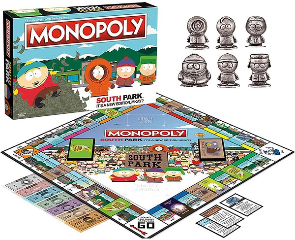 Фото - Настільна гра (12+) Winning Moves SOUTH PARK Monopoly (WM01956-EN1-6)