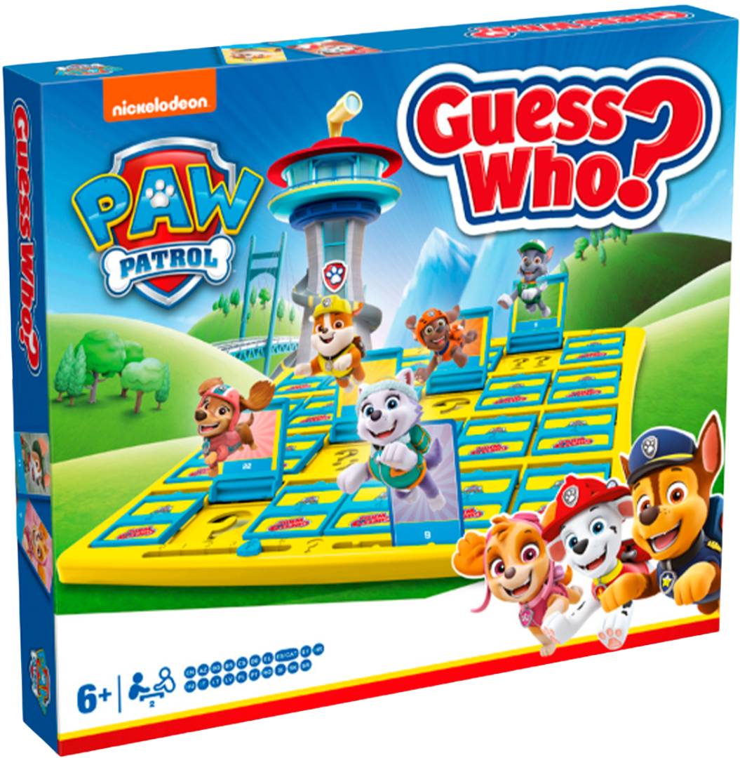 Настольная игра карточная (5-7 лет) Winning Moves PAW PATROL Guess Who (WM04175-ML1-6) - Фото 1