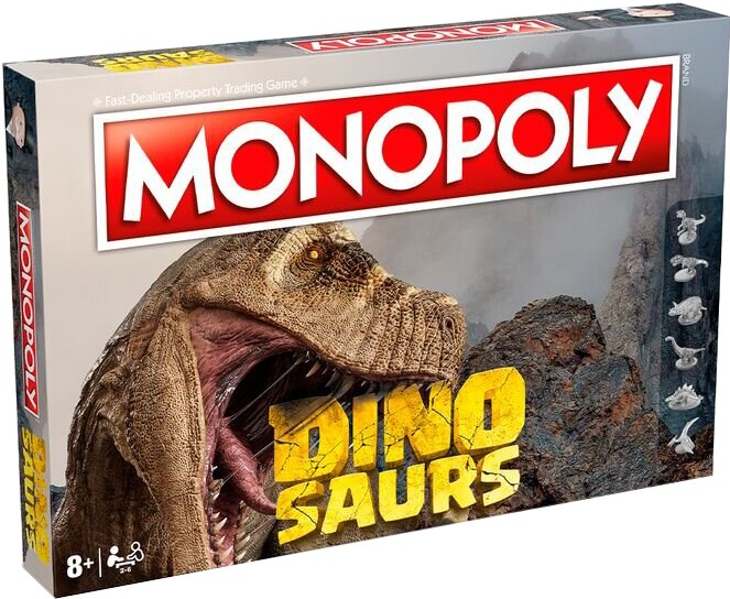 Настільна гра (8+) Winning Moves MONOPOLY Dinosaurs (WM04251-EN1-6)