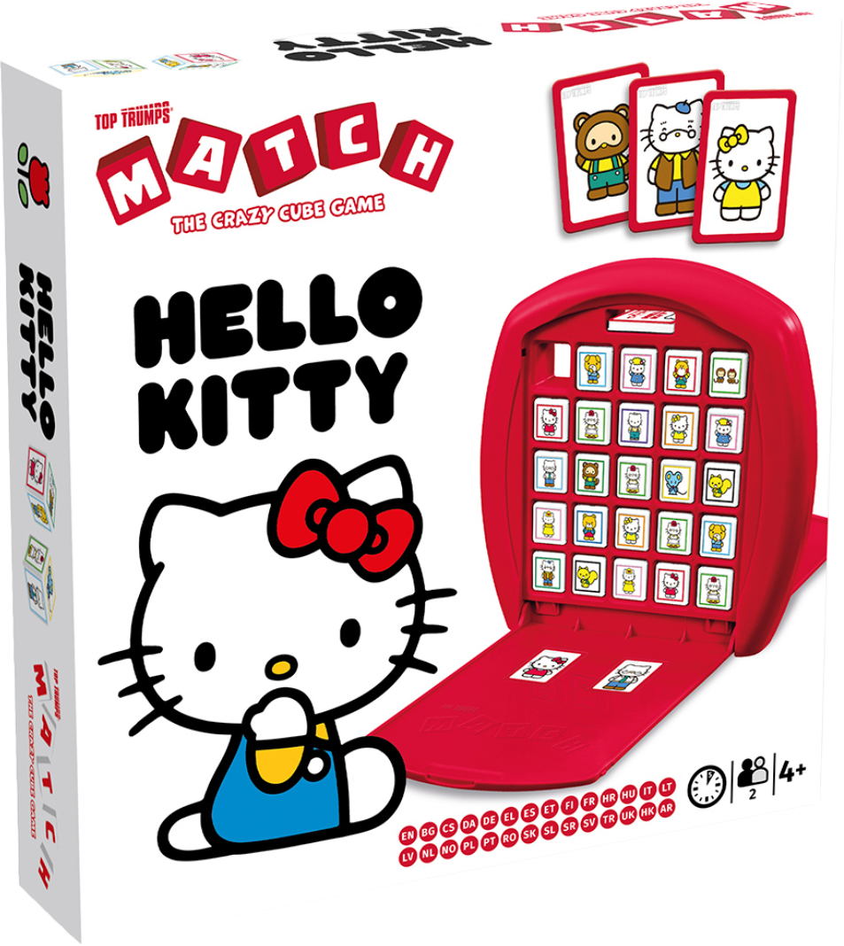 Настольная игра (3-4 года) Winning Moves HELLO KITTY Top Trumps Match (WM04859-ML1-6)