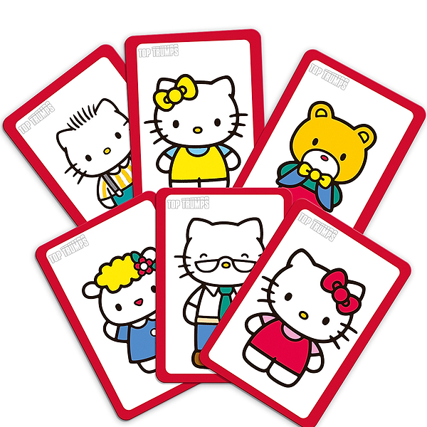 Фото - Настольная игра (3-4 года) Winning Moves HELLO KITTY Top Trumps Match (WM04859-ML1-6)