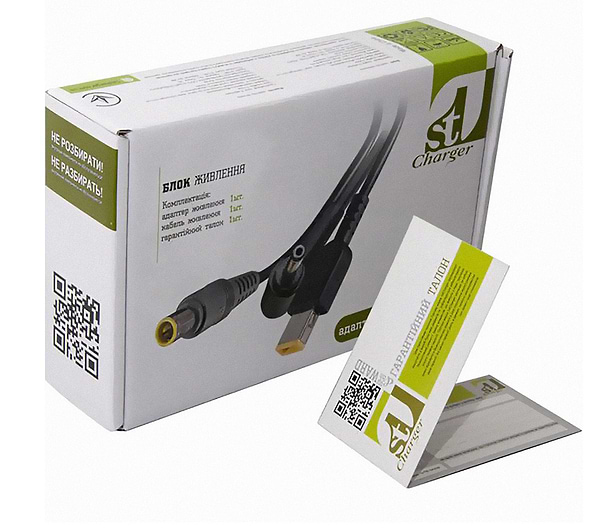 Фото - Зарядное устройство для ноутбука 1stCharger 65W 19.5V 3.34A 4.5x3.0 Wall Mount (WM1ST19.5V65W4530D)