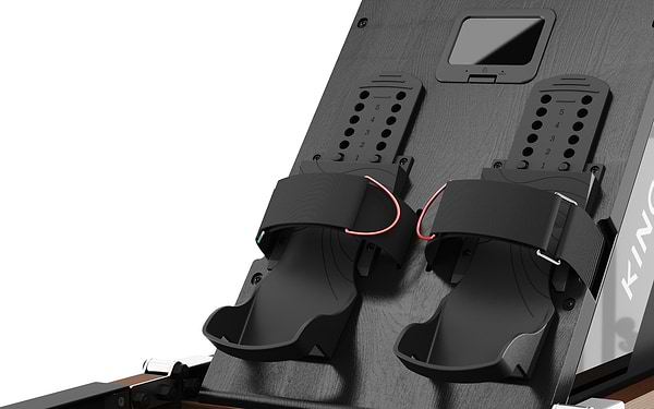 Фото - Гребний тренажер KingSmith Водний із системою потрійного складання WR20 (RMWR20F) Walnut Wood