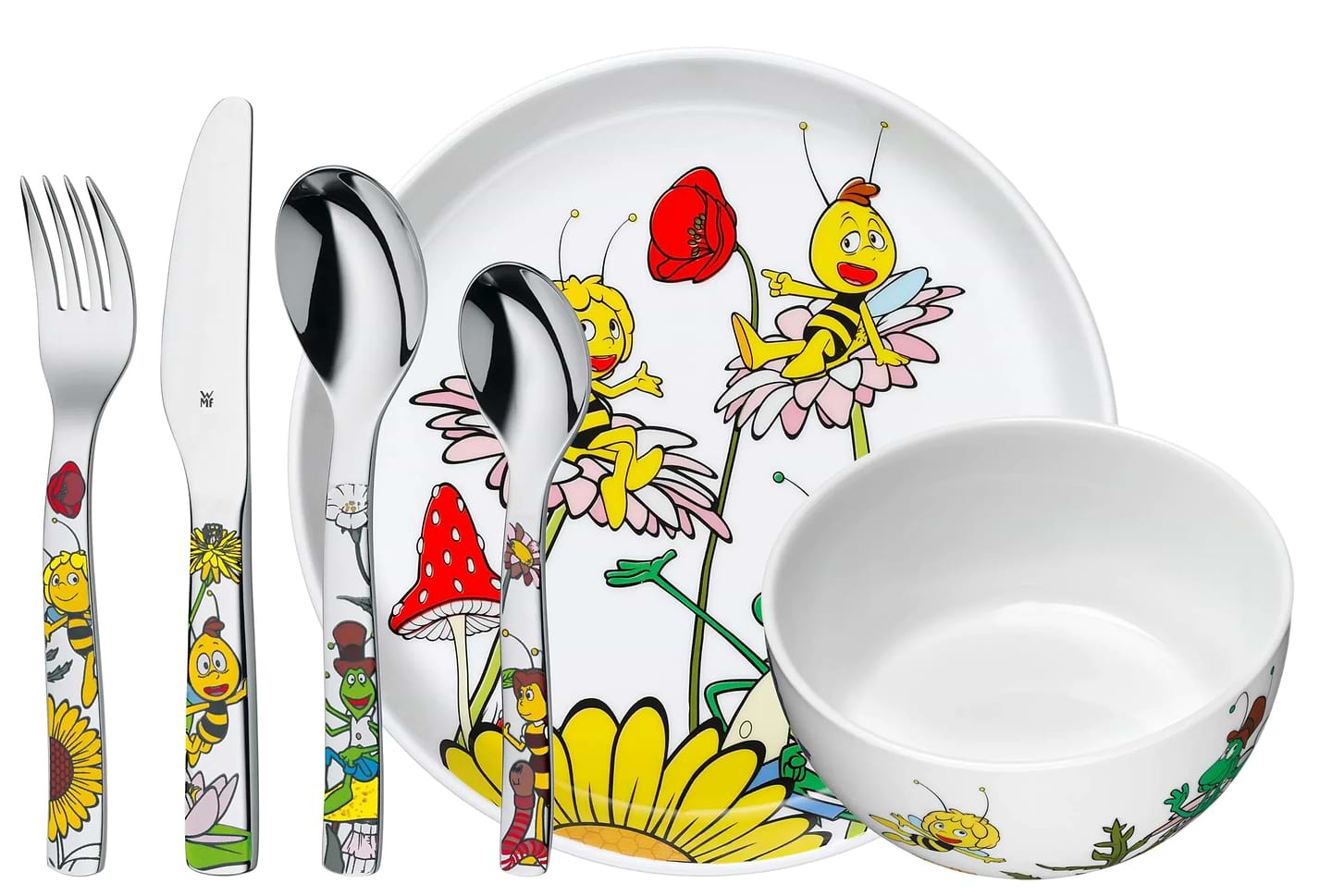 Набір дитячий WMF 1294409964 Бджілка Майя 6 пр. - Фото 1