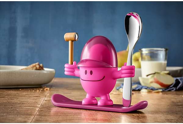 Фото - Подставка для яиц WMF 616687400 MCEGG с ложкой Pink