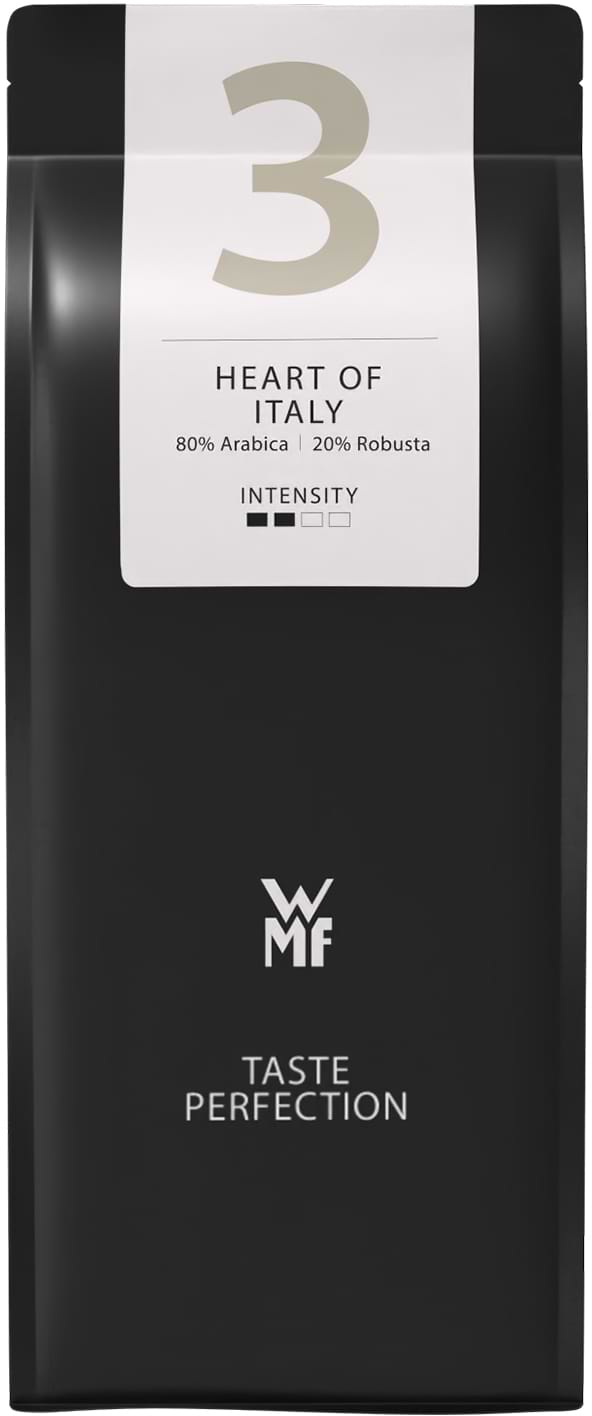 Купити Кава в зернах WMF смажена з кофеїном Heart of Italy 1 кг - Фото 1 Кава в зернах WMF смажена з кофеїном Heart of Italy 1 кг - Фото 1