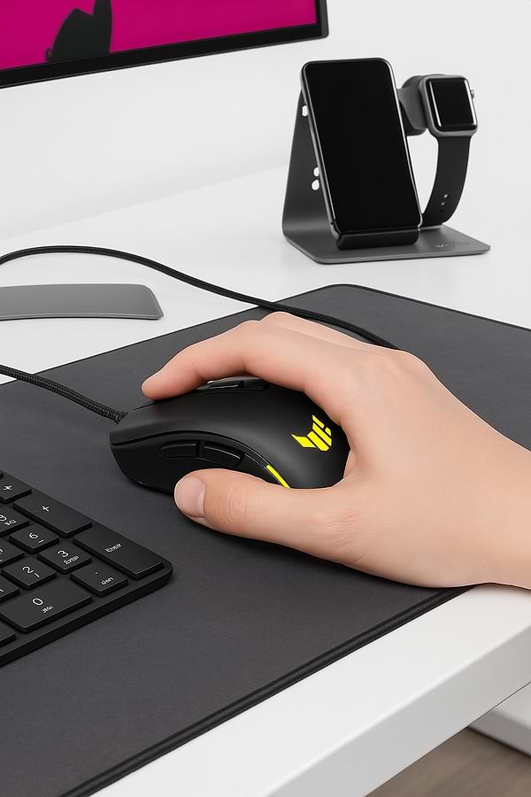 Фото - Мышь проводная игровая Asus TUF Gaming M3 Gen II USB Black (90MP0320-BMUA00)