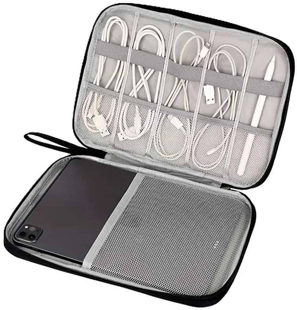 Фото - Органайзер для хранения кабелей Love You Home и планшета до 11'' Серый 28х20х3 см (59028)