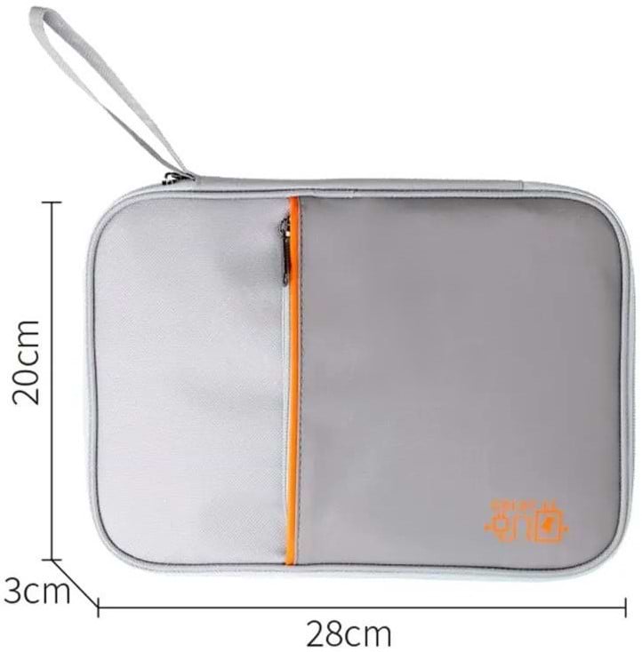 Органайзер для зберігання кабелів Love You Home і планшета до 11'' Сірий 28х20х3 см (59028) - Фото 1