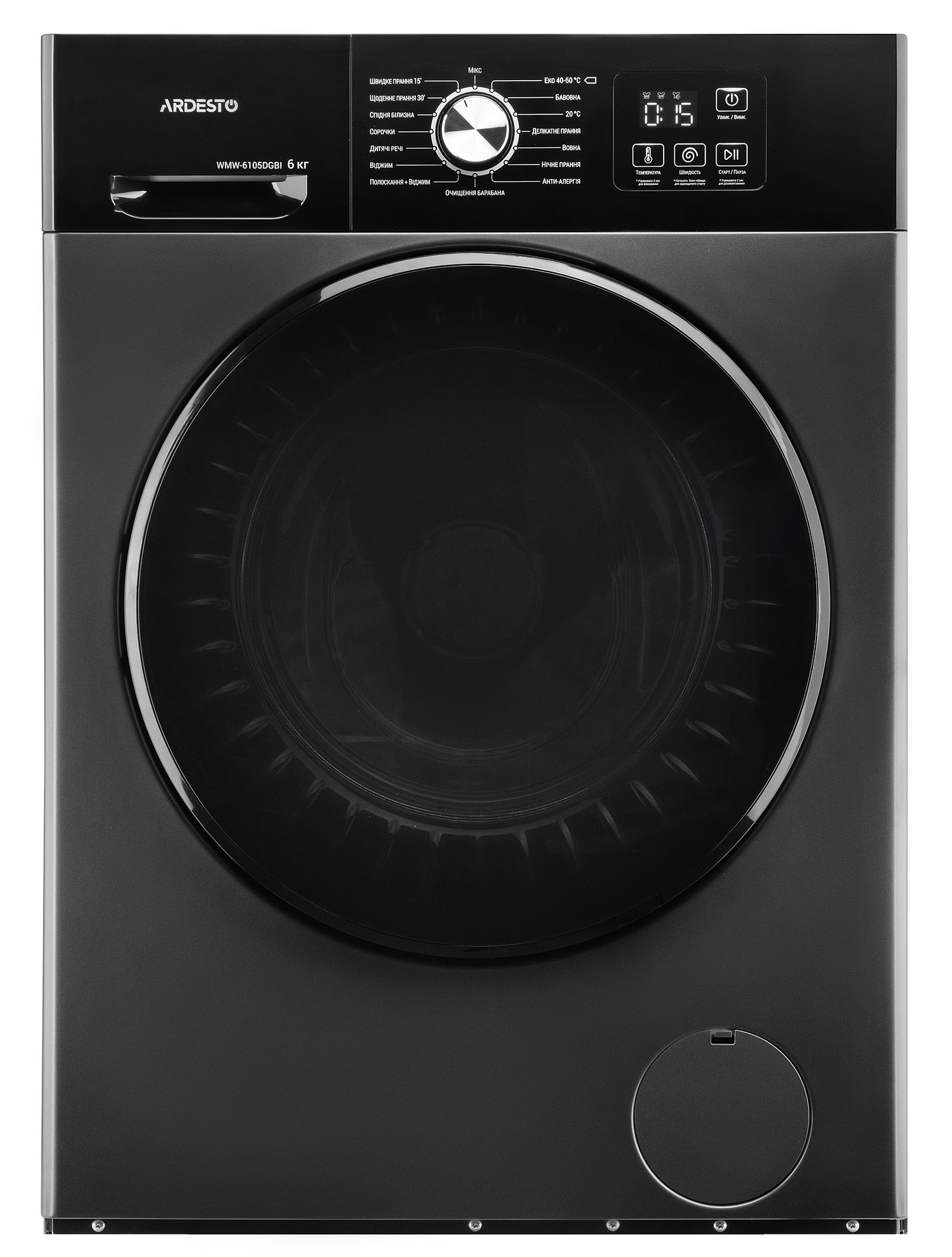 Стиральная машина Ardesto WMW-6105DGBI - Фото 1