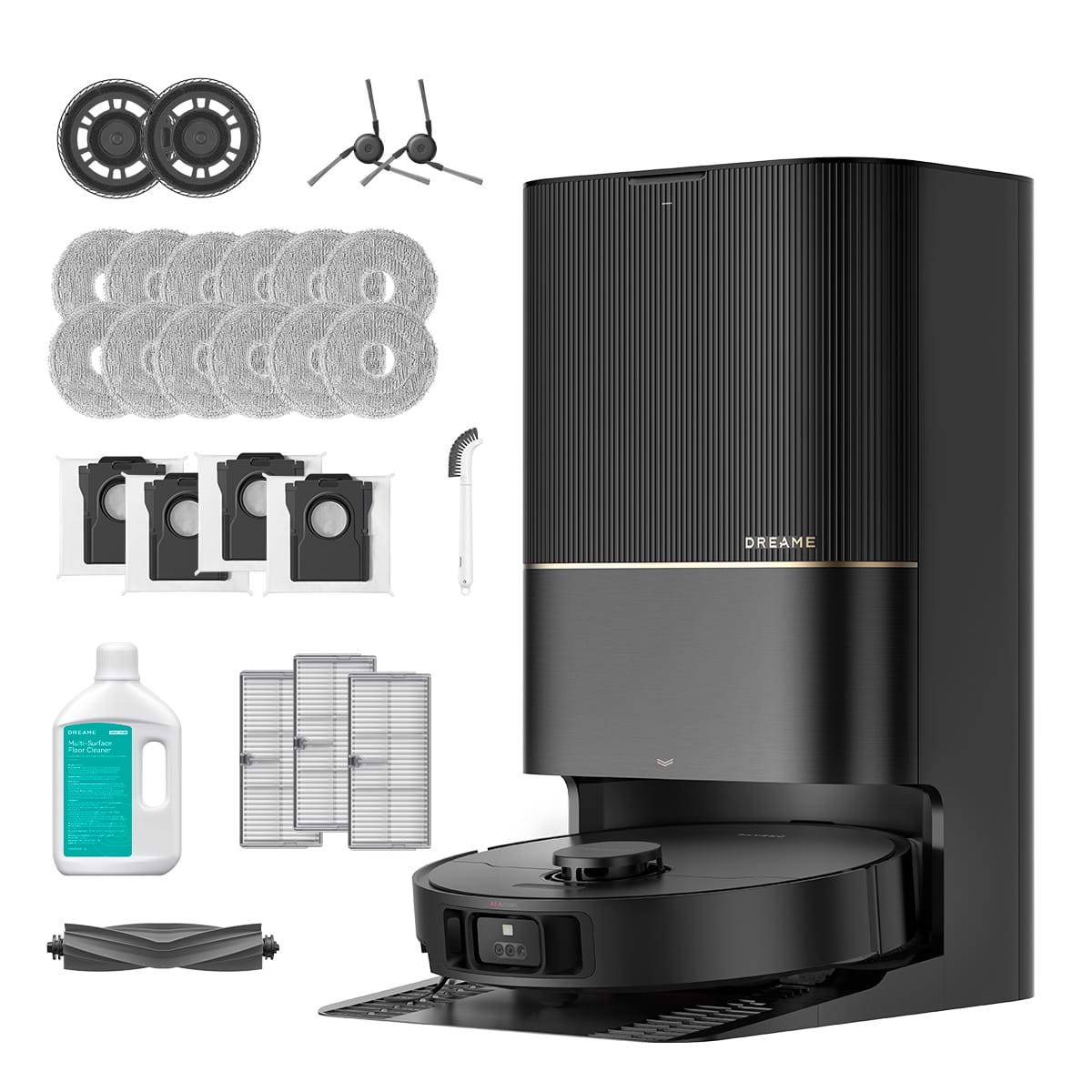 Робот-пылесос моющий Dreame Bot X40 Ultra Complete Black (RLX63CE-2-Bl) - Фото 1