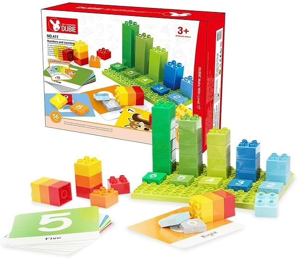 Фото - Пластиковый конструктор Wange Числа и подсчет (411)