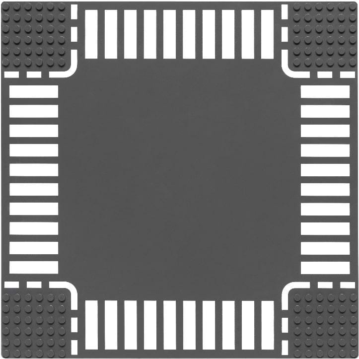 Пластиковий конструктор Wange Опорна плита для дороги 32x32 (8812)