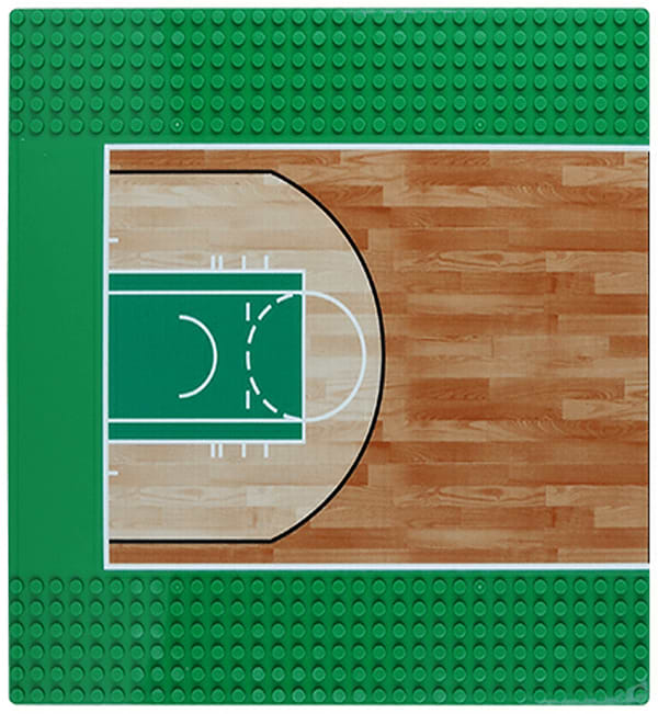 Фото - Пластиковий конструктор Wange Опорна плита для баскетбольного майданчика 32x32 (8817)