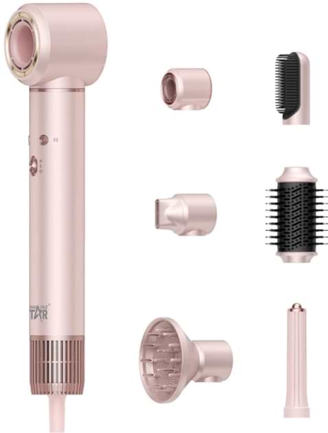 Фен-стайлер WinningStar 6 in 1 1300W Pink (WNNGS-ST-5739-PK)