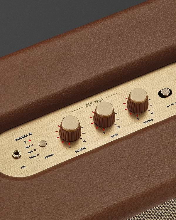 Фото - Портативная акустика Marshall Woburn III Bluetooth Brown (1006085)