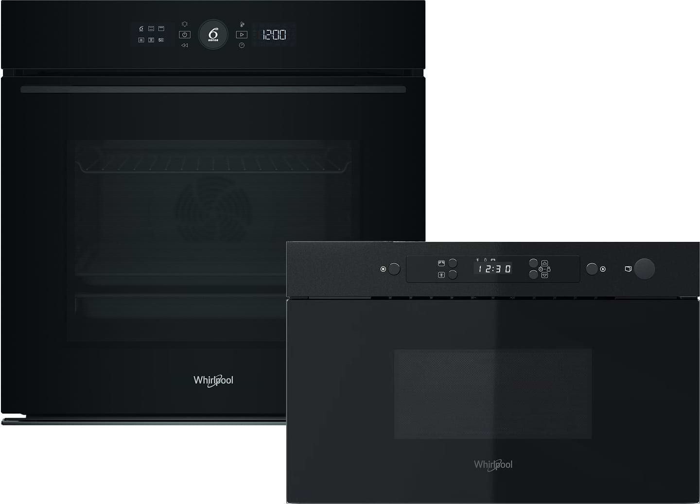 Комплект техніки Whirlpool Духова шафа + Мікрохвильова піч вбудована Whirlpool WOI5S8CM1SBA + MBNA900B