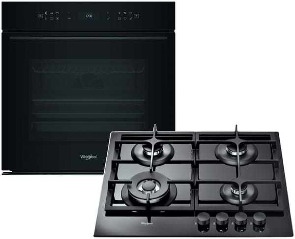 Фото - Комплект техники Whirlpool Духовой шкаф + Варочная панель Whirlpool WOI78PT1SBA + GOA 6425/NB1