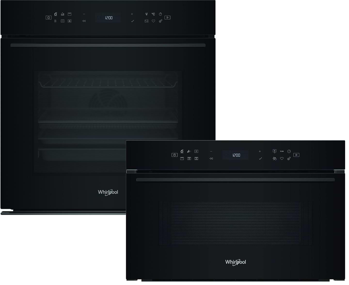 Комплект техніки Whirlpool Духова шафа + Мікрохвильова піч вбудована Whirlpool WOI78PT1SBA + WMD7O4TB