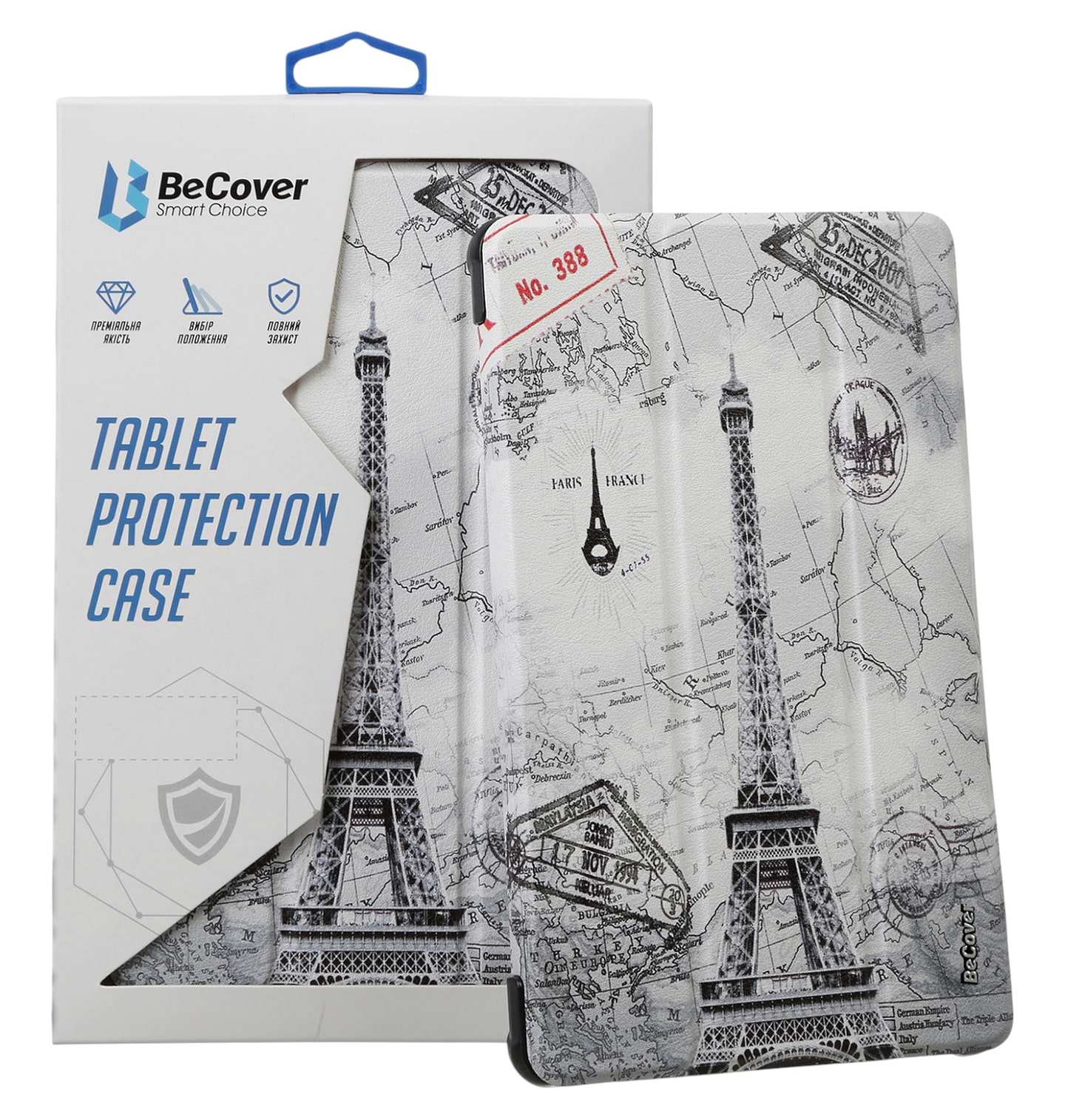 Чохол для планшета BeCover Smart Case for Samsung Galaxy Tab S9 (SM-X710/SM-X716)/S9 FE (SM-X510/SM-X516B) 11.0'' Paris (710420) - Фото 1