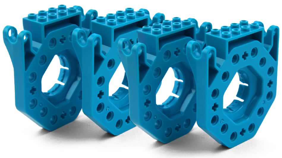 Набір для розширення програмованого робота Wonder Workshop Building Brick Connectors (1-BB01-01) - Фото 1