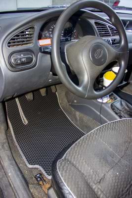 Фото - EVA коврики в салон авто EVAtech для Lanos Daewoo 1998-2017 1 поколение Htb EU DO31959PC4SBB
