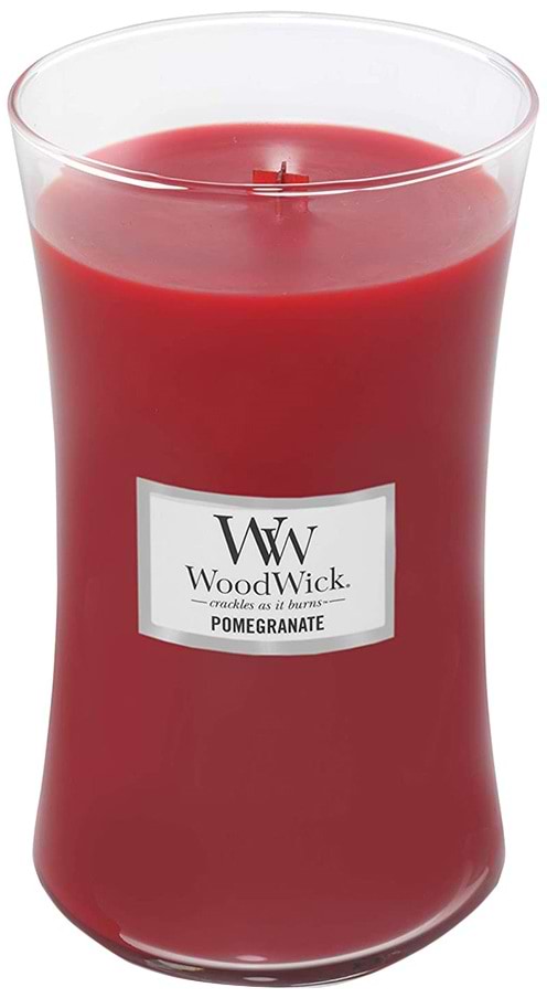 Фото - Свеча стекло Woodwick Large Pomegranate (Гранат) 609г (1725417E)