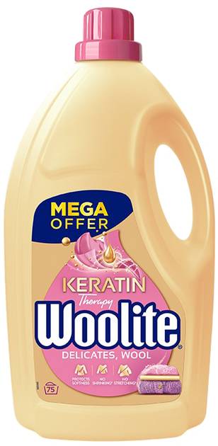 Фото - Гель для стирки Woolite Для шерсти и деликатной ткани 4,5 л Фото - Гель для стирки Woolite Для шерсти и деликатной ткани 4,5 л