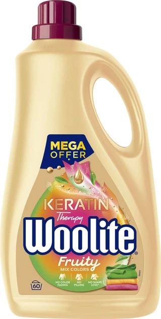Гель для стирки Woolite Fruity для цветных тканей, с усиленным ароматом, 3,6л