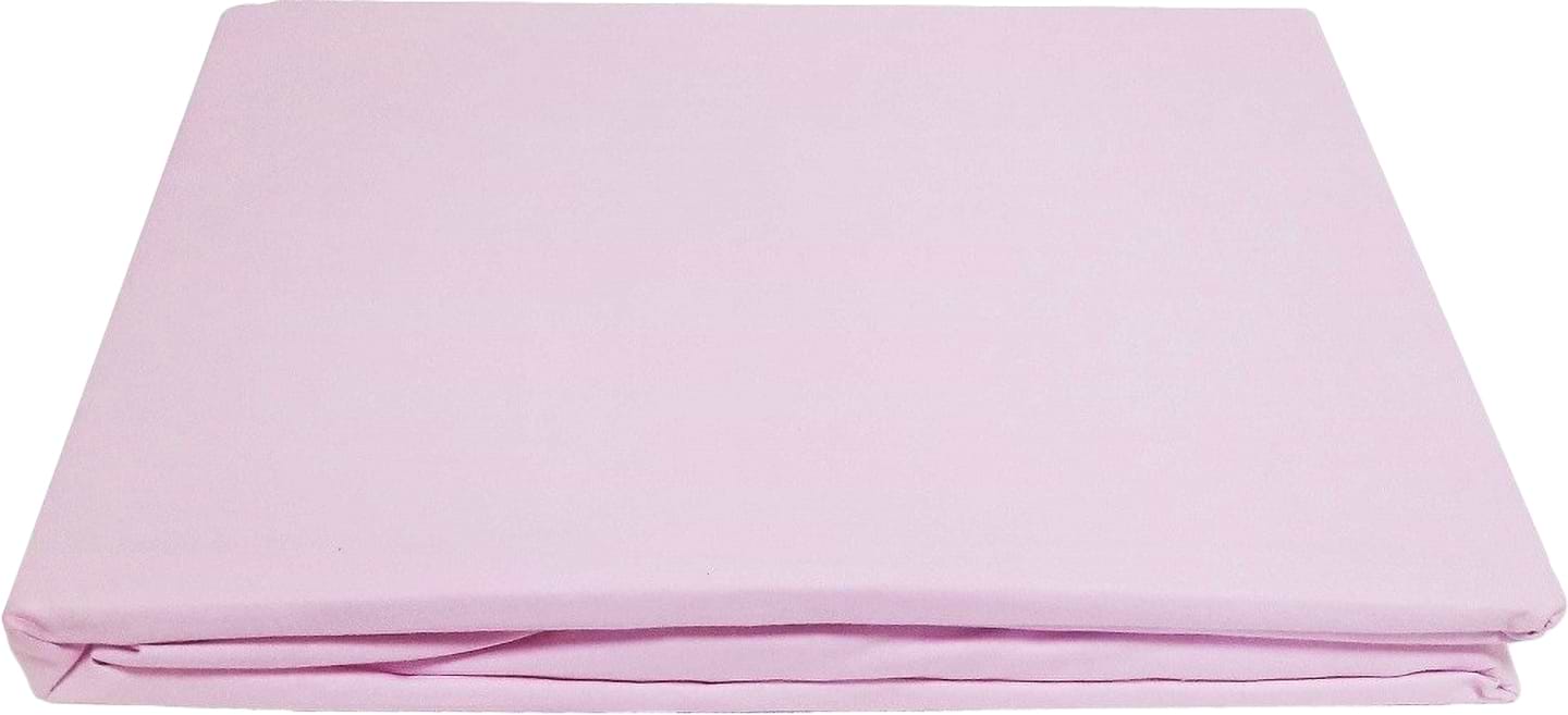 Простирадло односпальне Word of Dream на резинці перкаль рожева 100х200+25 см (08593)