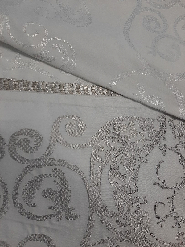 Фото - Комплект постельного белья Word of Dream FSM301 жаккард сатин 2х150х215 Белый (09612)