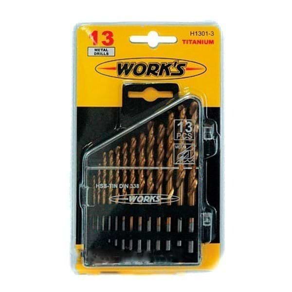 Набор сверл Works 13 шт. (H1301-3)