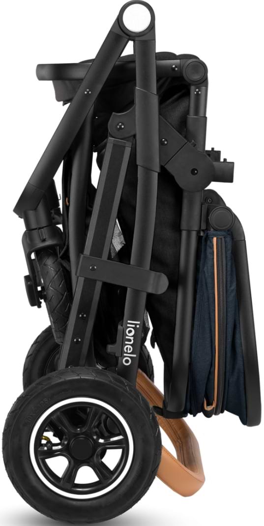 Фото - Коляска універсальна 2 в 1 Lionelo Amder Blue Navy