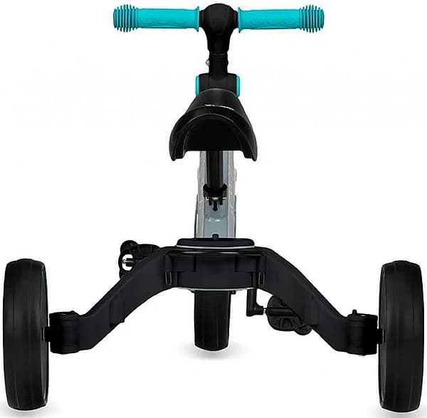 Фото - Біговел MoMi LORIS 4 в 1 Grey-Turquoise