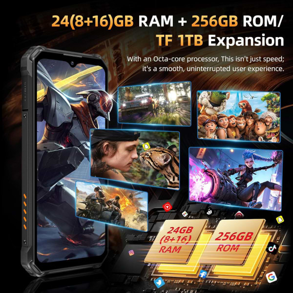 Фото - Смартфон OUKITEL WP23 Plus 8/256Gb Orange