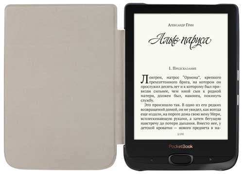 Фото - Чохол для електронної книги PocketBook Shell для PB627/PB616 Black (WPUC-616-S-BK)