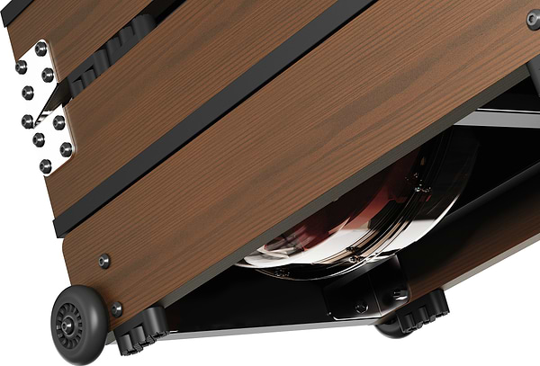 Фото - Гребний тренажер KingSmith Водний із системою потрійного складання WR20 (RMWR20F) Walnut Wood