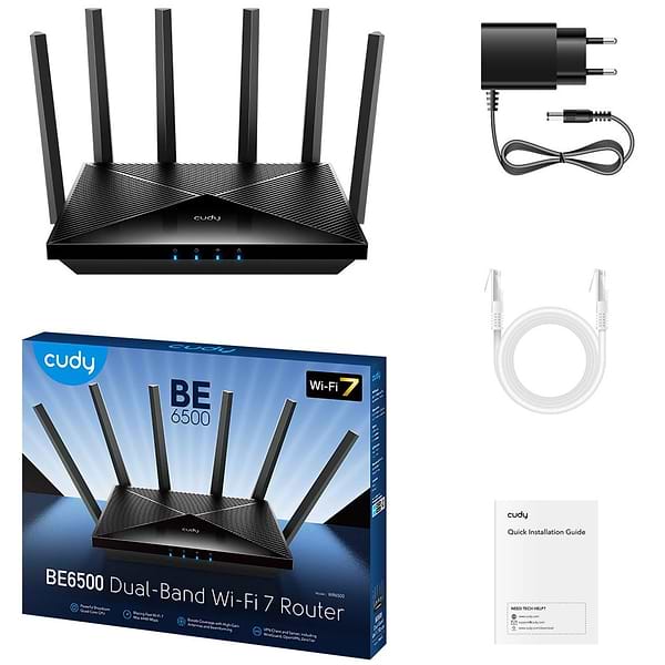Фото - Маршрутизатор интернет WiFi7 Cudy WR6500