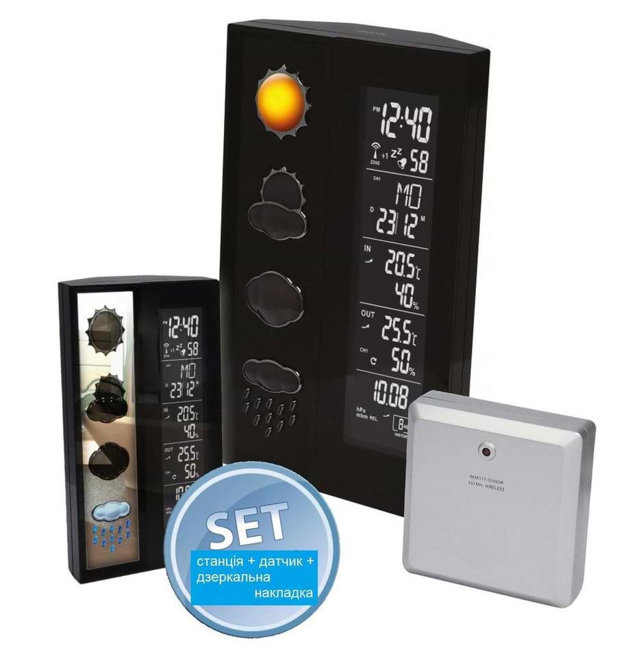 Метеостанция Technoline Black (WS6650)