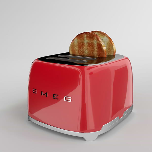Фото - Тостер Smeg TSF03RDEU