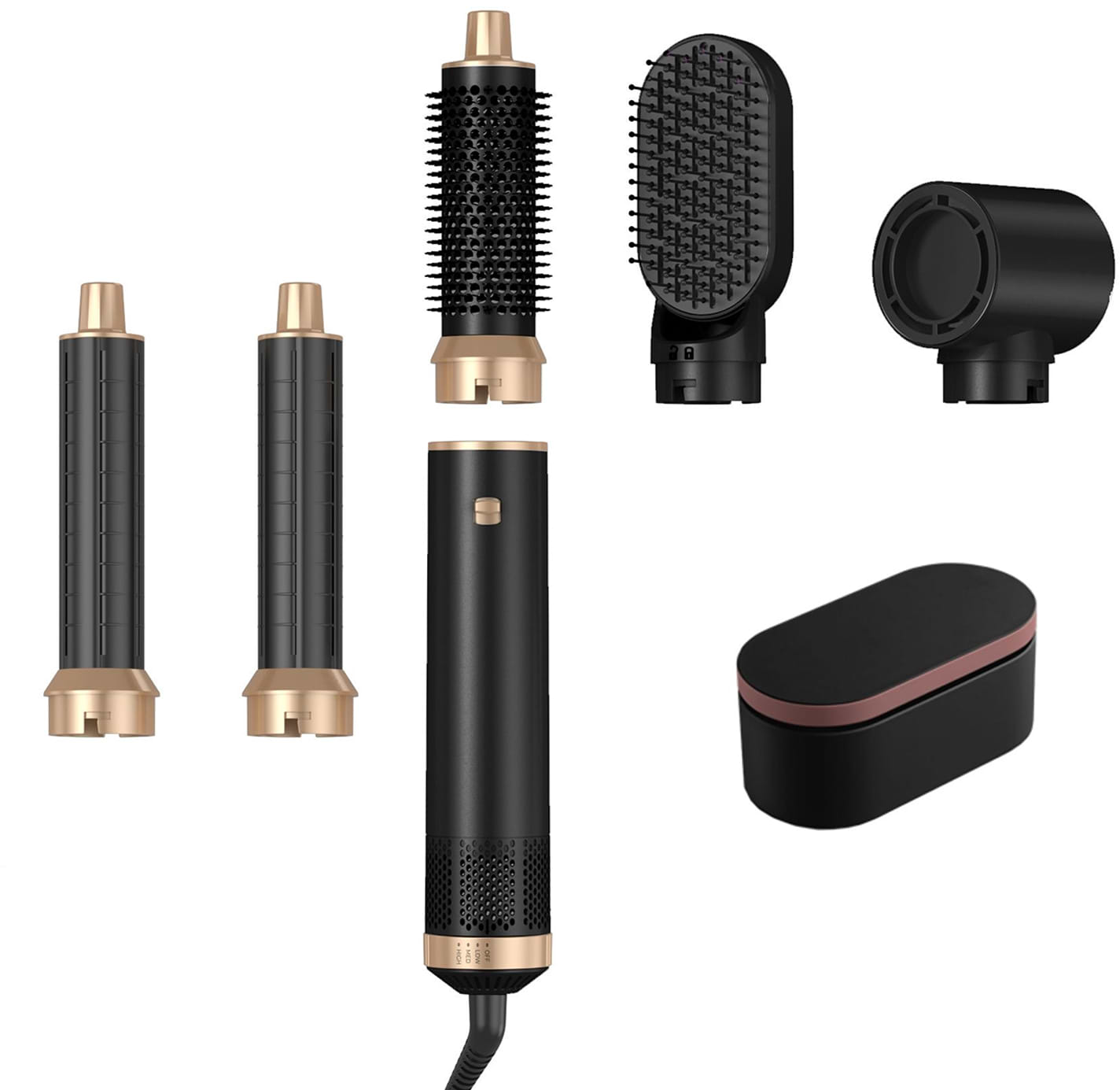 Купити Стайлер INSPIRE WT-638 5in1 Black - Фото 1 Стайлер INSPIRE WT-638 5in1 Black - Фото 1