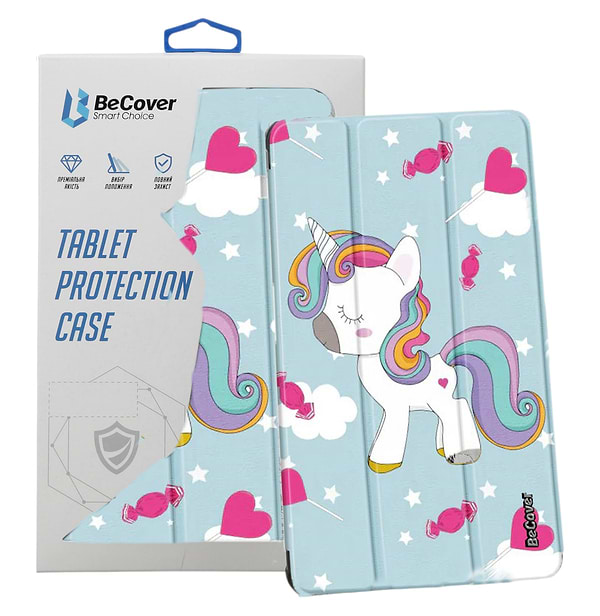 Фото - Чехол для планшета BeCover Smart Case for Samsung Galaxy Tab S9 (SM-X710/SM-X716)/S9 FE (SM-X510/SM-X516B) 11.0'' Unicorn (710425)