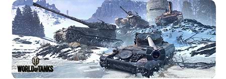 Фото - Килимок для миші ігровий Voltronic World of Tanks-16 (WTPCT16)