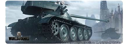 Фото - Килимок для миші ігровий Voltronic World of Tanks-18 (WTPCT18)