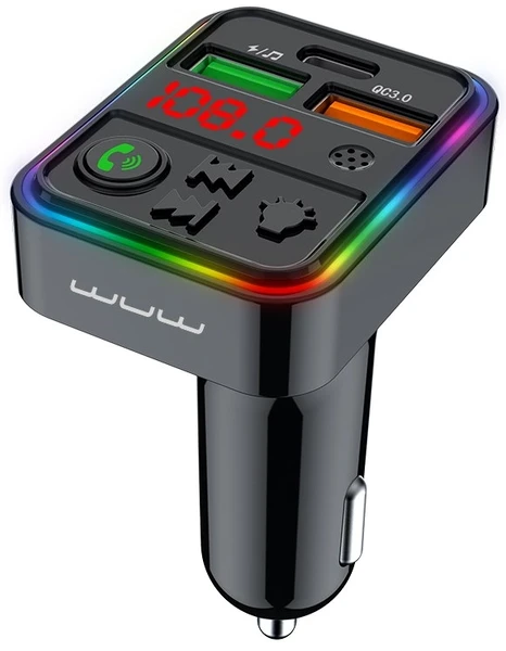 FM модулятор WUW C162 Black