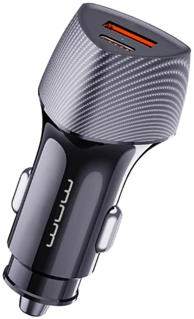 Автомобильное зарядное устройство WUW C206 PD20W+QC3.0 Grey (6972573333394)