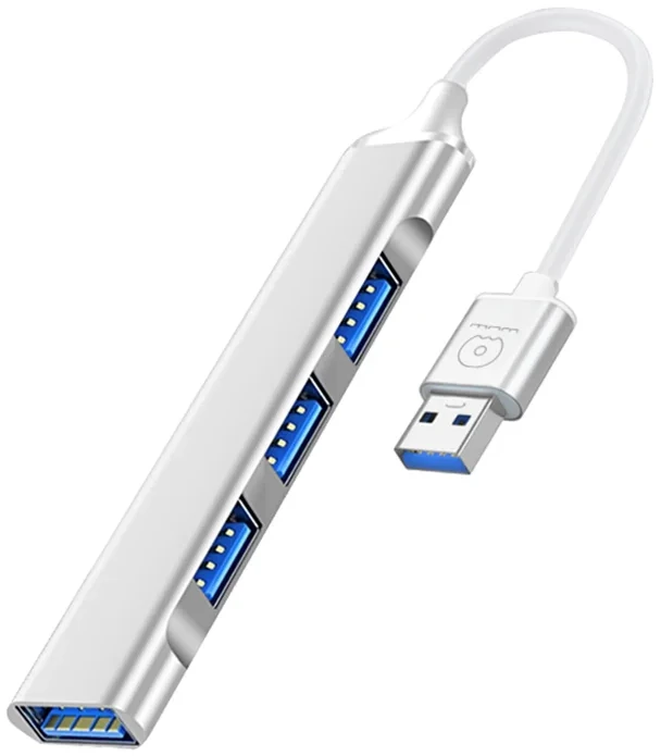 Хаб USB WUW WUW-X235 USB 4-in-1 (6972573339211)
