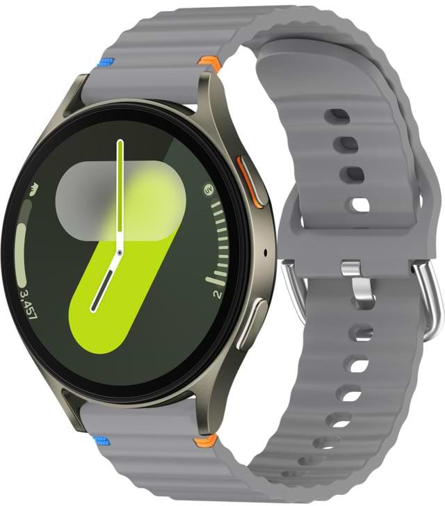 Фото - Ремешок для смарт-часов BeCover Ribbed Straight 20mm for Samsung Galaxy Watch 7 (40/44mm)/7 FE/6/6 Classic/5/5 Pro/4/4 Classic (714845)